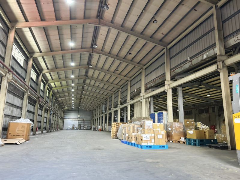 大竹稀有雙面路四千坪挑高大廠房~乙工