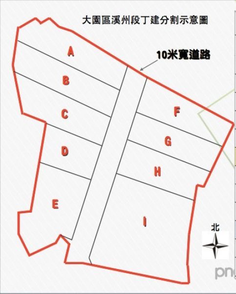 大園可分割工業地330坪~4363坪